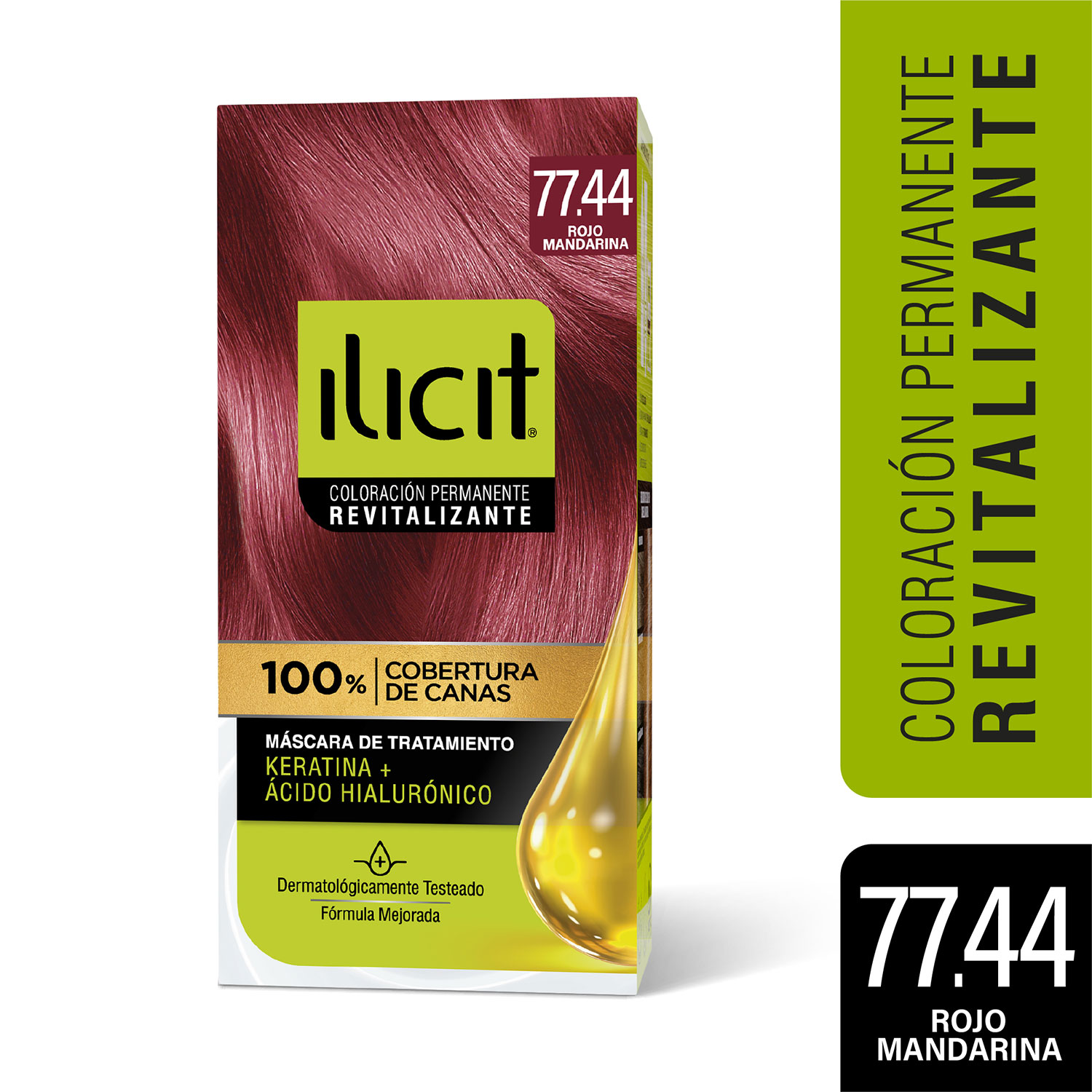 ILICIT 77/44 ROJO MANDARINA