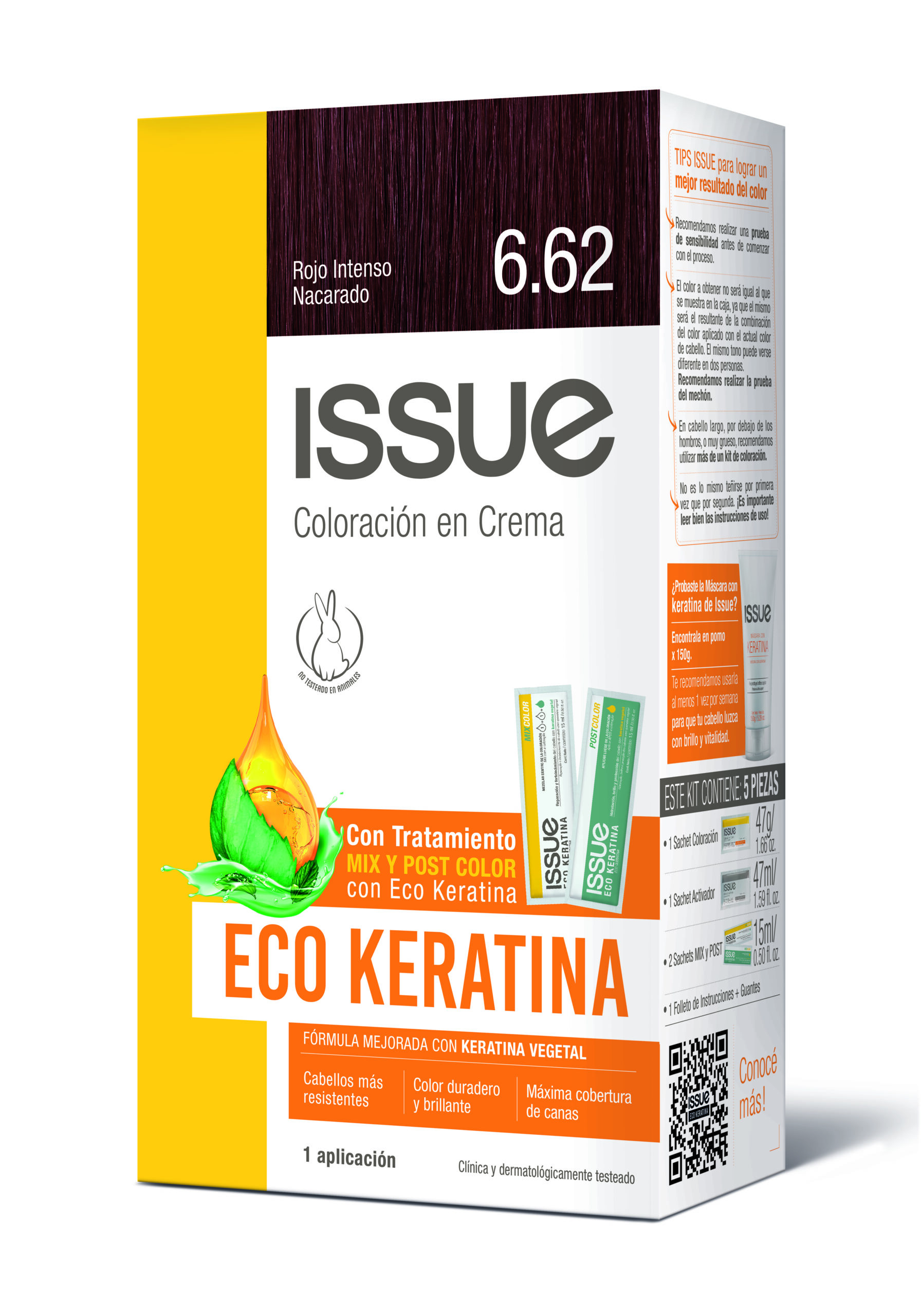 CAJA 12 UNIDADES ECO KERATINA N°6.62