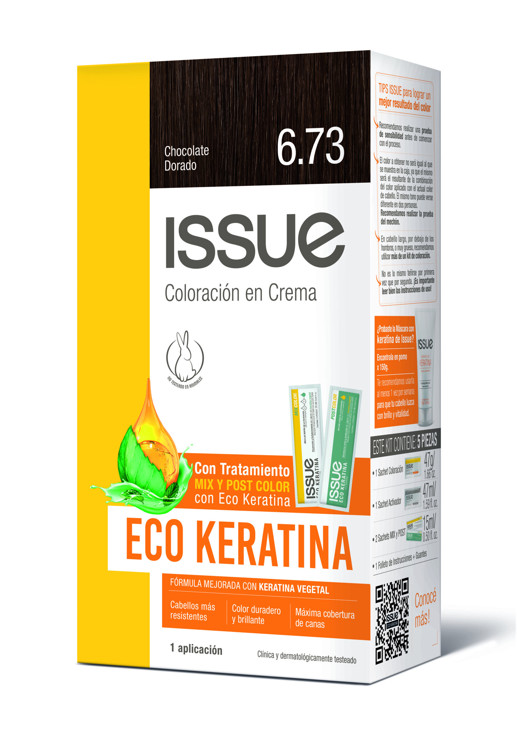 CAJA 12 UNIDADES ECO KERATINA N°6.73