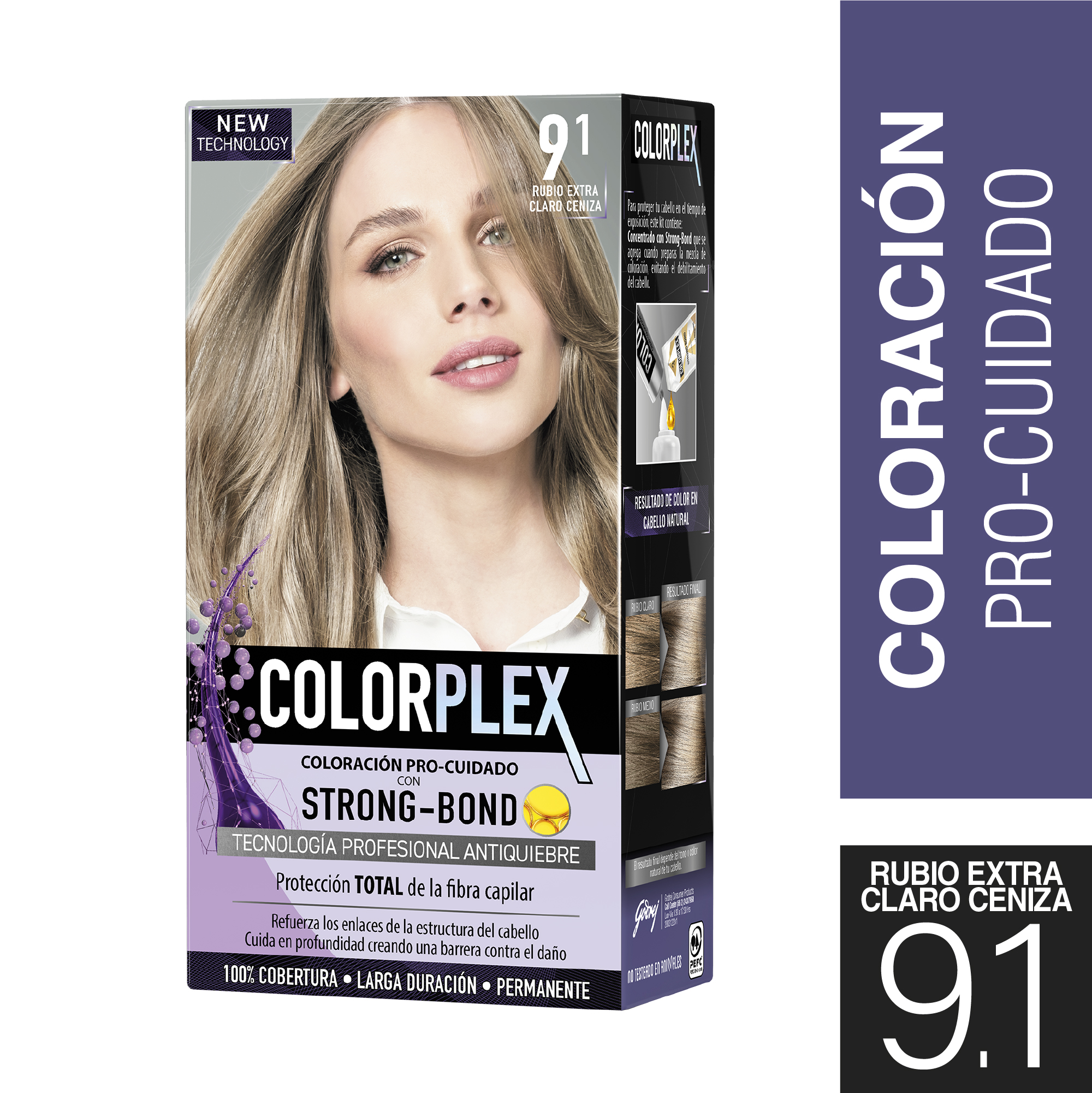 COLORPLEX 9/1 RUBIO EXTRA CLARO CENIZA