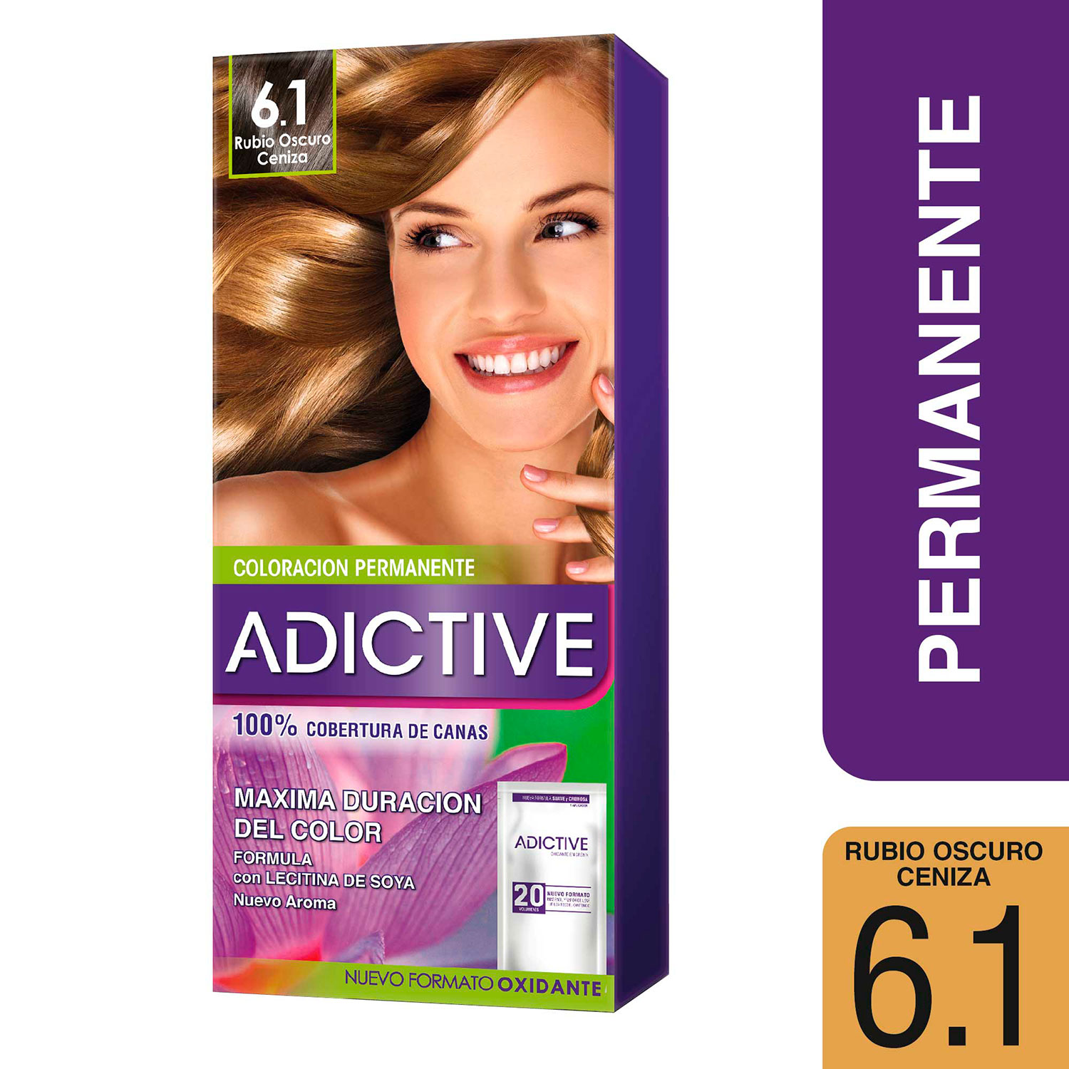 ADICTIVE 6/1 RUBIO OSCURO CE 40G NF 2017