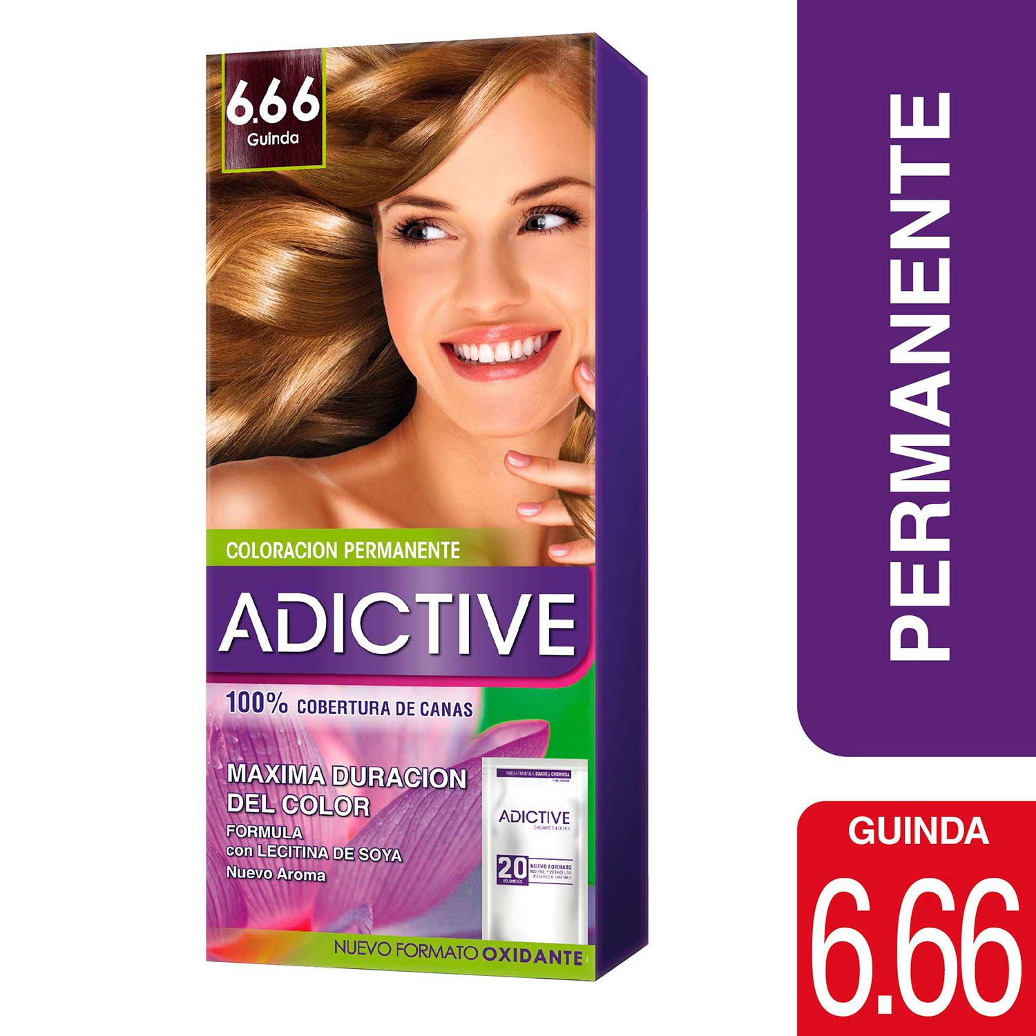 ADICTIVE 6/66 GUINDA 40G NF 2017